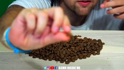 ASMR VERY CRUNCHY CAT FOOD | EATING SOUND (NO TALKING)  BEST SOUND