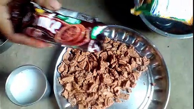 Bounce biscuit cake recipe without egg.बिना अंडे का बिस्कुट से बनाए यम्मी केक।