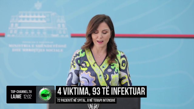 4 viktima, 93 të infektuar/ 72 pacientë në spital, 8 në terapi intensive
