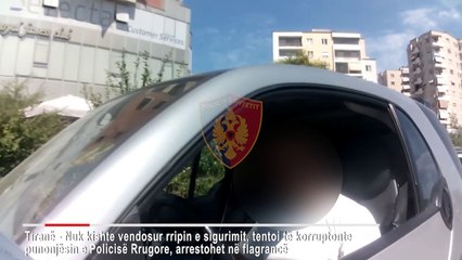 Descargar video: Tentoi të korruptonte policin pasi e kapi pa rrip, ja çfarë i ndodh shoferit në Tiranë