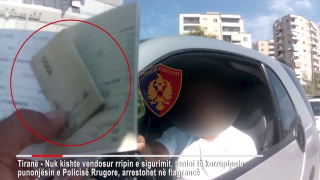 Tentoi te korruptonte policin me 1 mije leke, pranga te riut