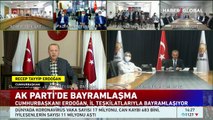 AK Parti'de bayramlaşma! Cumhurbaşkanı Erdoğan'dan dikkat çeken açıklama