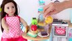 Bonnie PearL Doll Baking Cupcakes with MIxer Toys!