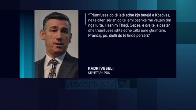 Thaçi sot në Hagë, merret në pyetje për akuzat e krimeve të luftës - News, Lajme - Vizion Plus