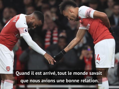 Arsenal - Lacazette : Mon avenir ne dépend pas de celui d'Aubameyang