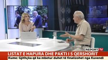 Kristaq Kume në Report TV: Partitë e vogla s'mund të fitojnë mandat nëse s'kanë koalicion