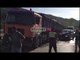 Report TV -Kamioni përplas automjetin në aksin Elbasan-Peqin, dalin pamjet e makinës së shtypur