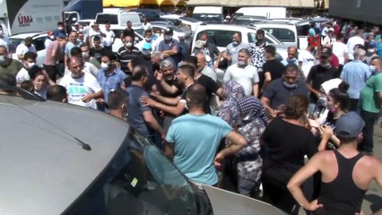 Alibeyköy’de kasaplar ve vatandaşlar arasında gerginlik yaşandı