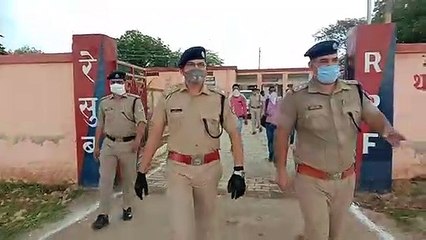 रेलवे सुरक्षा बल थाना फतेहाबाद का किया निरीक्षण