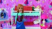 Rapunzel Baby Doll Cooking Cupcakes in Barbie Girl Kitchen Toys!