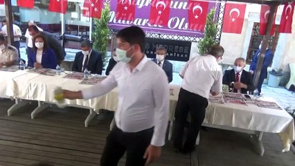 Afyonkarahisar'da bayramlaşma töreni