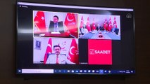 Siyasi partiler videokonferans aracılığıyla bayramlaştı - MHP-Saadet Partisi - ANKARA