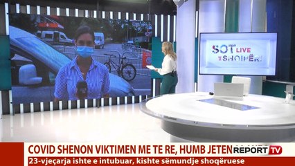 Report TV -COVID-19 i merr jetën një 21-vjeçareje te infektivi, viktima më e re në Shqipëri