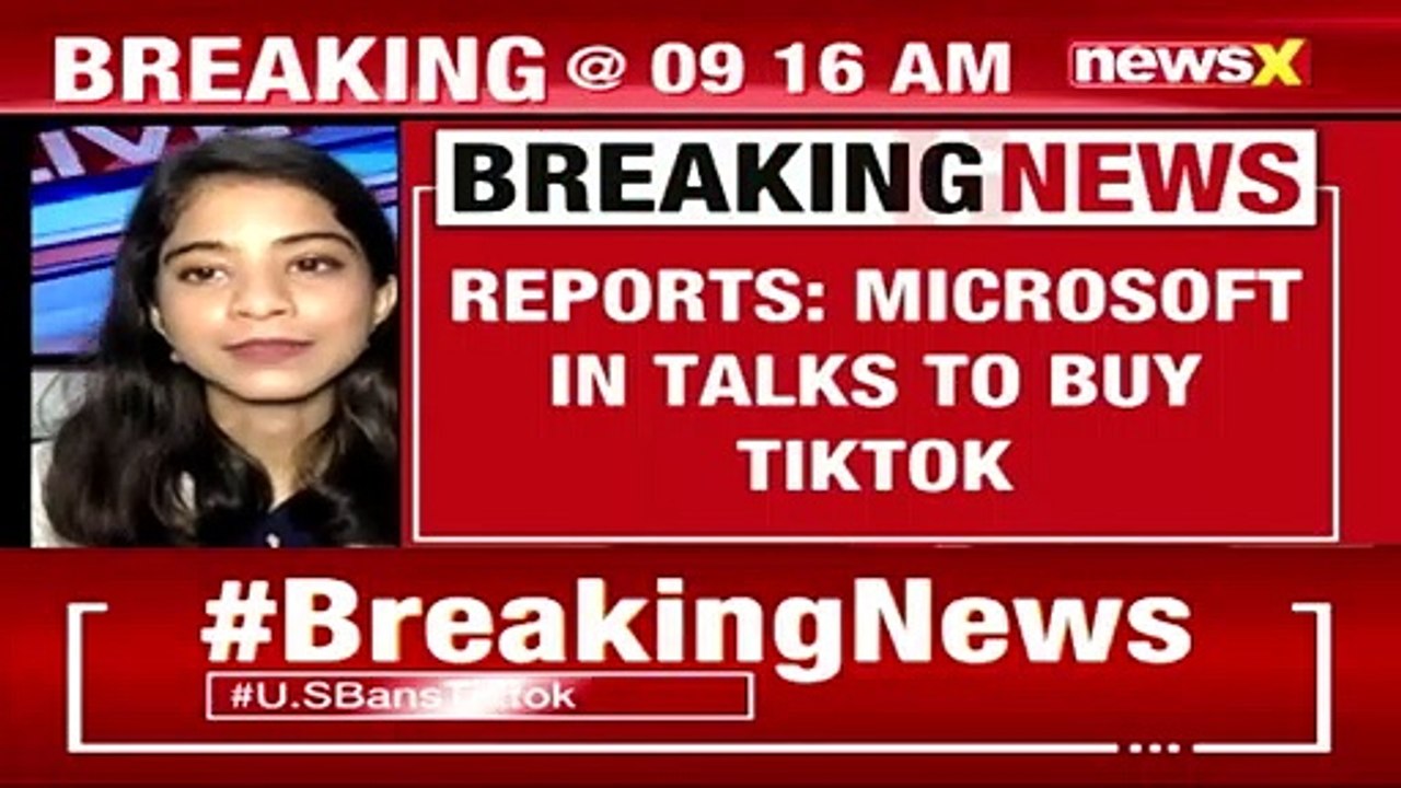 Microsoft likely to buy Tiktok in US | In talks with Bytedance, US officials | NewsX