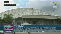 Vzla. abre hospital en Poliedro de Caracas para pacientes COVID-19