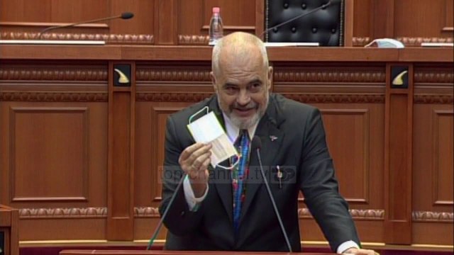 Top News - Rama kritika deputetëve/ 'Ku i keni maskat, është detyrim'