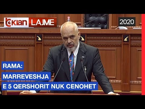 Rama: Marreveshja e 5 Qershorit nuk cenohet |Lajme-News