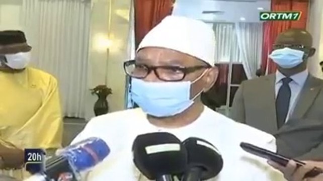 Protéger les biens publics et privés…(…) l´État s’assumera déclare le Président Ibrahim Boubacar Kéïta