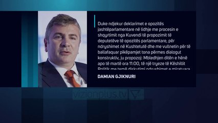 Opozita Ramës: Ulemi në tryezë, por marrëveshja e 5 qershorit të kalojë pa ndryshime - Vizion Plus
