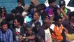 Over a hundred migrants arrive on the southern Italian island of Lampedusa