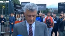 Top News - Thaçi në rinas/ Pa komente, u nis drejt Kosovës