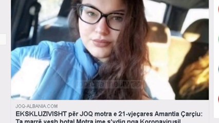 Top News - Denoncimi i familjes/ "Amantia nuk vdiq nga covid 19"