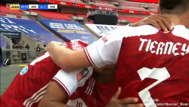 Pierre-Emerick Aubameyang second Goal HD - Arsenal 2 - 1 Chelsea - 01.08.2020 (Full Replay)