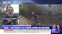 Incendie dans le Gard: le commandant sapeur-pompier Patrick Migoule annonce que 