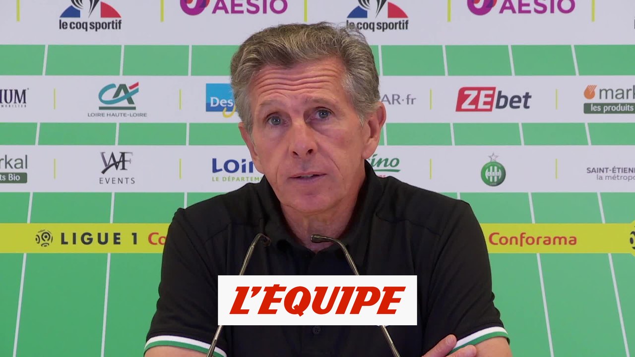 Puel : «Tout le monde a joué le jeu» - Foot - L1 - Saint-Etienne