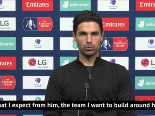 Download Video: Arteta hopes Aubameyang will stay at Arsenal after FA Cup final heroics