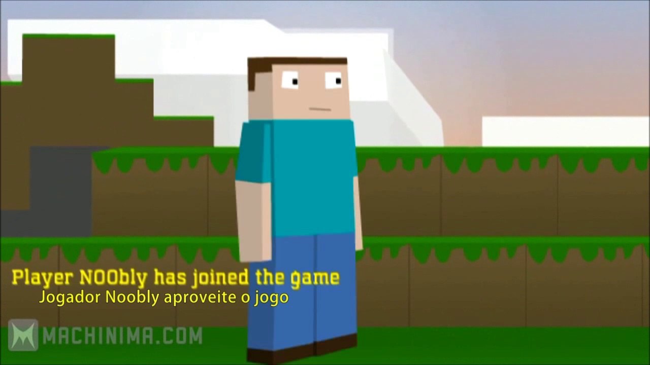 Minecraft: The N00b Adventures - So Blocky, So Cool (parte 1): Legendado