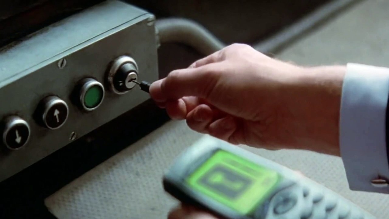 James Bond TOMORROW NEVER DIES Movie Clip - Escape from Carver's HQ