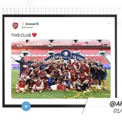 Tải video: Socialeyesed - Arsenal celebrate Arteta's first trophy