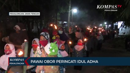Pawai Obor Peringati Hari Raya Idul Adha