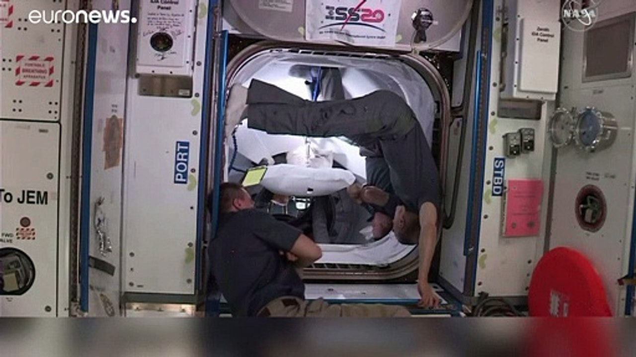 Fin de mission pour deux astronautes américains