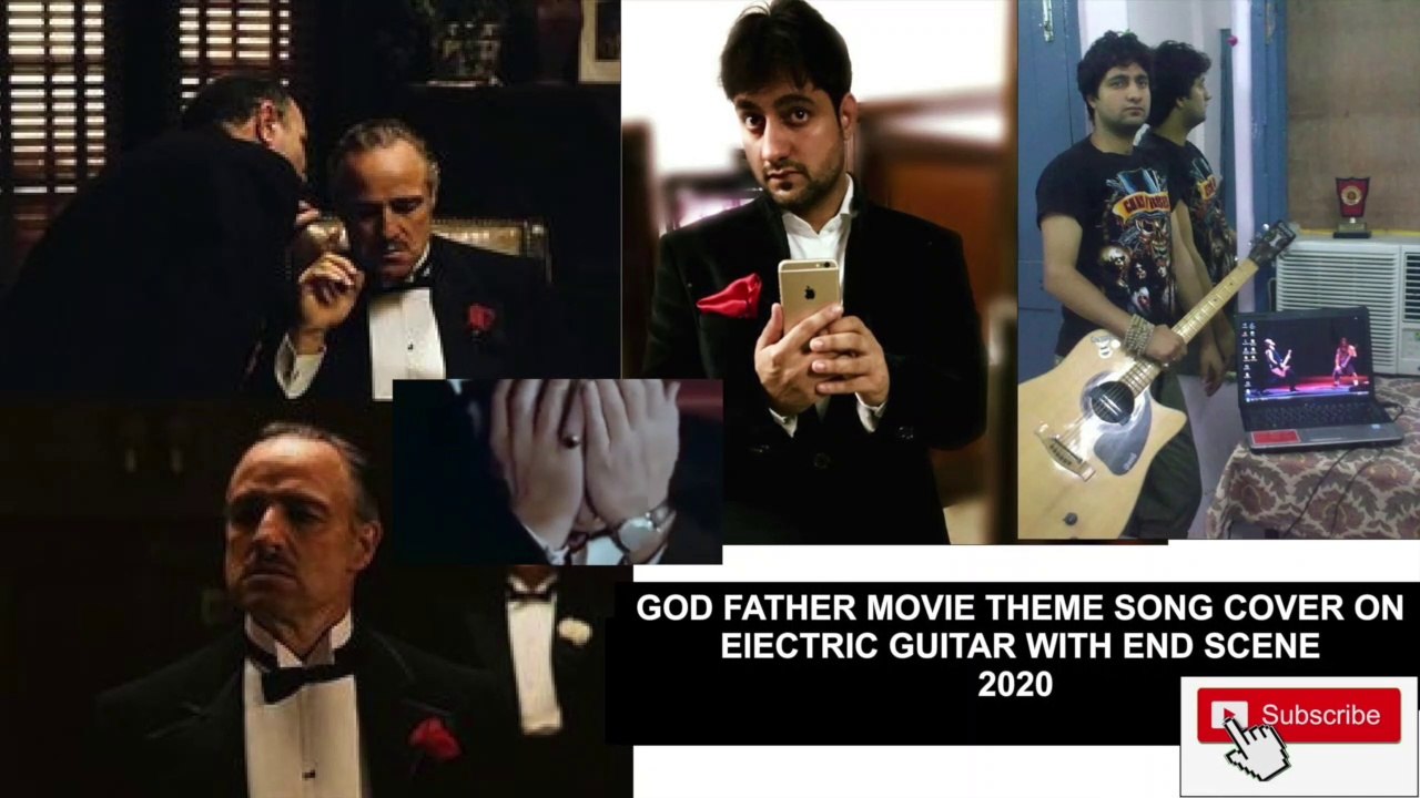 The godfather theme COVER  Electric Guitar  WITH END SCENE  2020  Dr Neeraj Joshi #MAFIA SONG