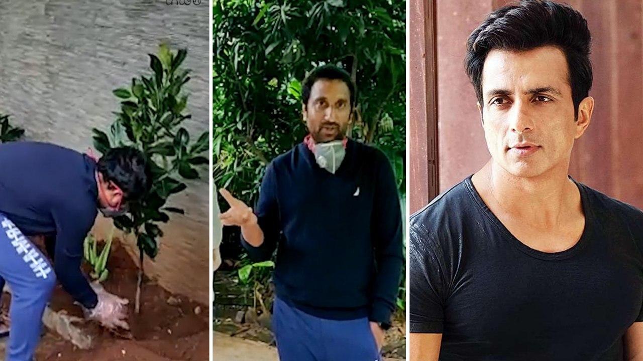 Green India Challenge : Director Srinu Vaitla Takes Up Green India-Challenge & Nominated Sonu Sood