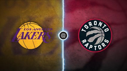 Lowry shines as Raptors down Lakers