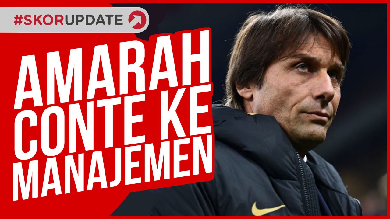 ANTONIO CONTE MARAH-MARAH KE MANAJEMEN INTER MILAN