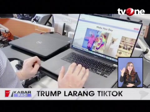 Diduga Kumpulkan Data Pribadi, Trump Larang TikTok di AS