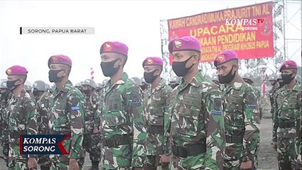 Ratusan Pemuda Asal Papua Ikut Pendidikan TNI AL Di Sorong