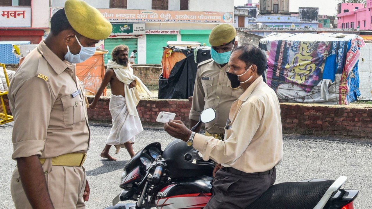 Security tightens in Ayodhya ahead of PM Narend...