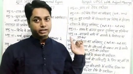 Fundamental rights मौलिक अधिकार।। indian constitution fundamental rights .मौलिक अधिकार किसे कहते हैं।।मौलिक अधिकार क्या है