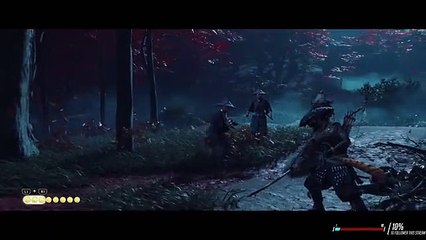 Ghost of Tsushima | Getting the All in the writst trophy | Maximum Standoff Streak