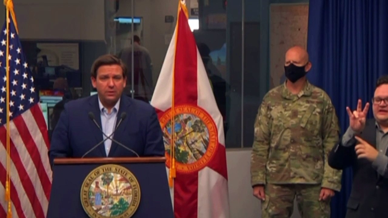 Florida bereitet sich auf Sturm 'Isaias' vor