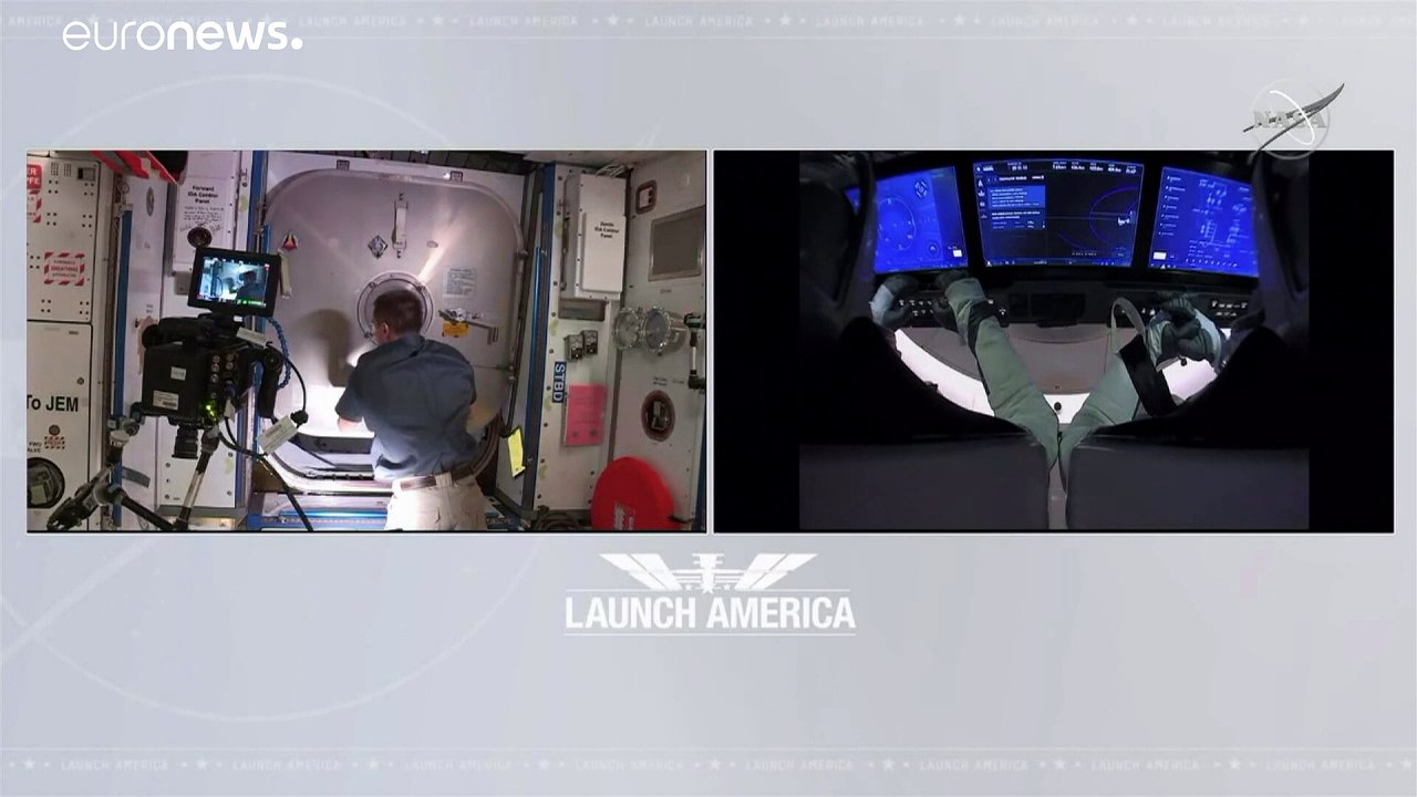 Trotz Hurrikan vor Florida: ISS-Astronauten kehren zurück