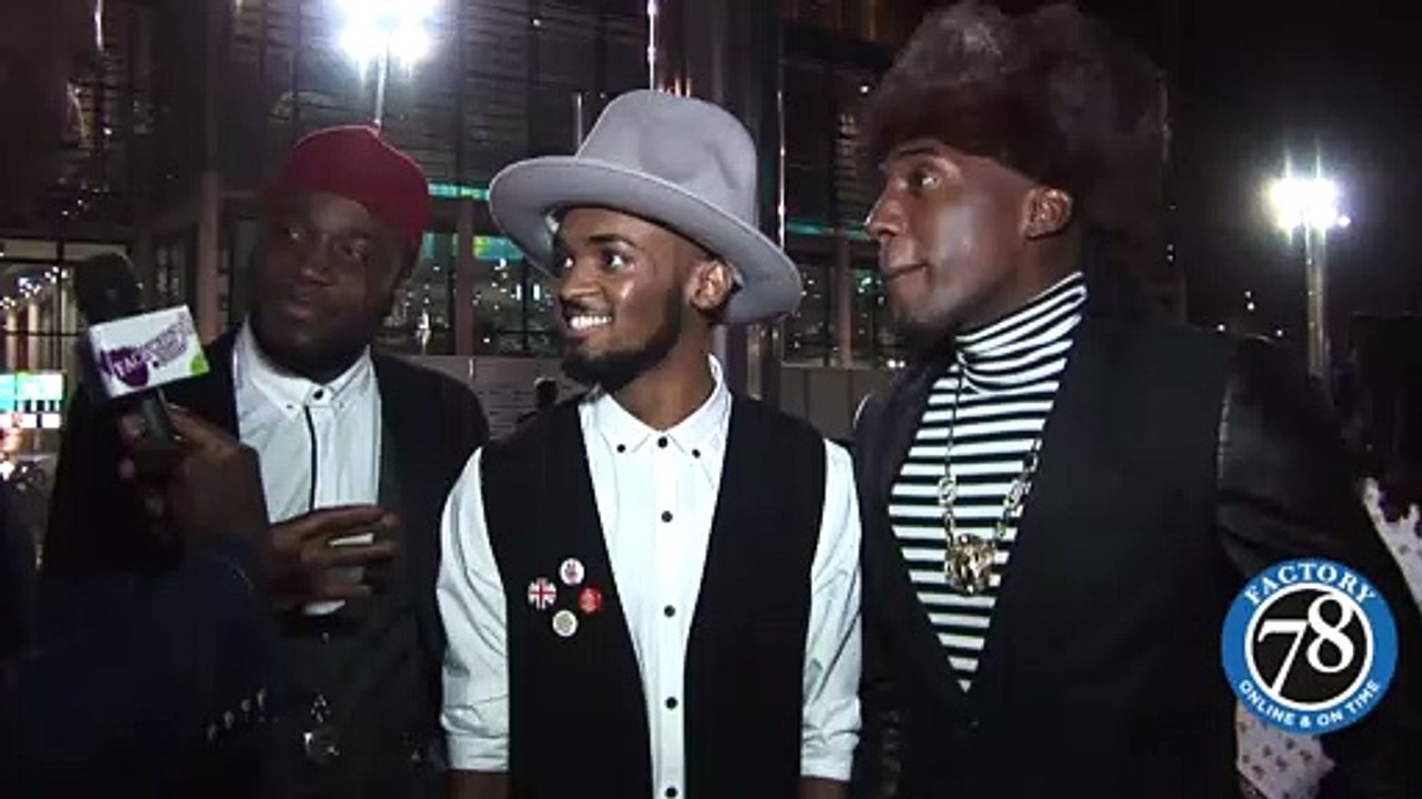 Rough copy interview at Mobo Awards Red Carpet 2014. #Blackisking