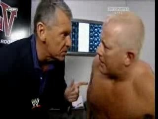 No Way Out 2008- Finlay& Vince McMahon Backstage