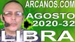 LIBRA AGOSTO 2020 ARCANOS.COM - Horóscopo 2 al 8 de agosto de 2020 - Semana 32