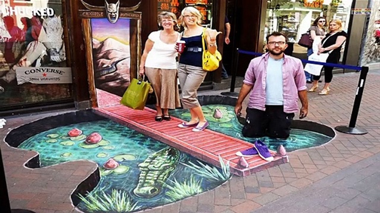 Best of 3D Street Art Illusion